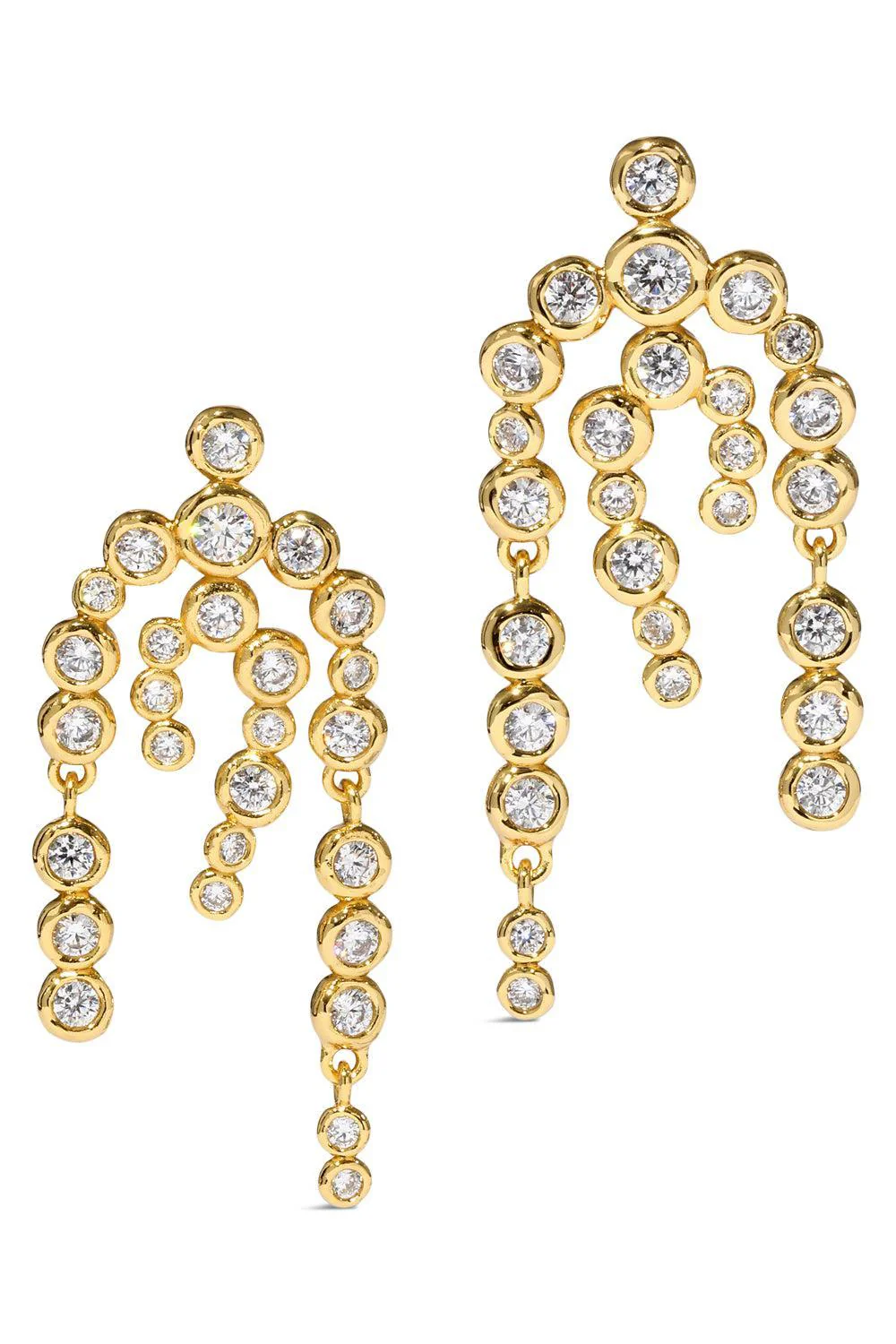 Asterales Chandelier Earrings