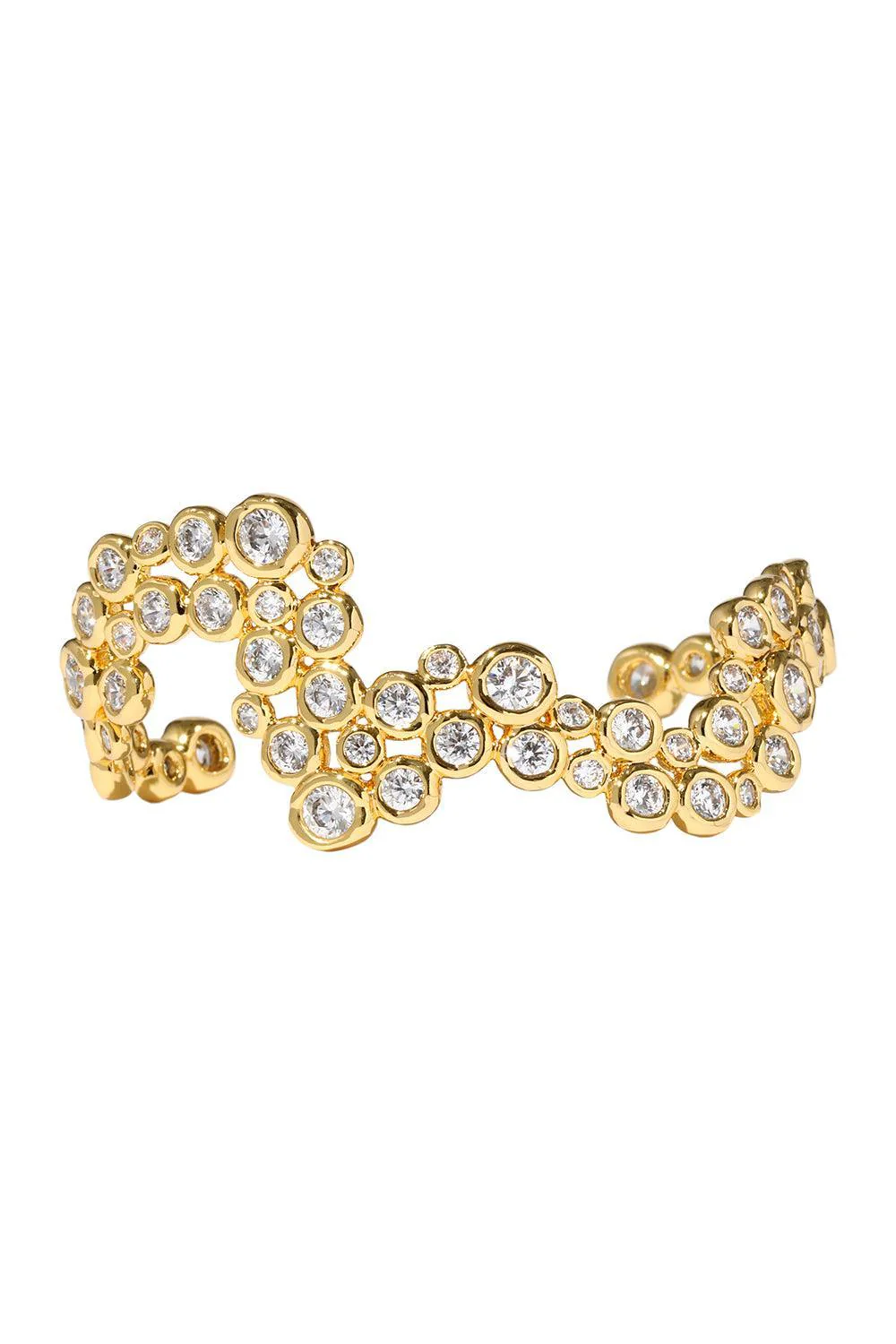 Asterales Wave Cuff Bracelet