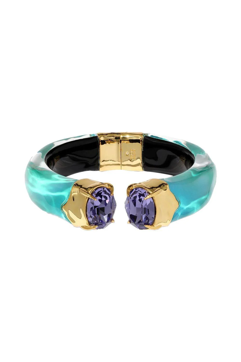 Bonbon Crystal Lucite Hinge Bracelet - Image 5