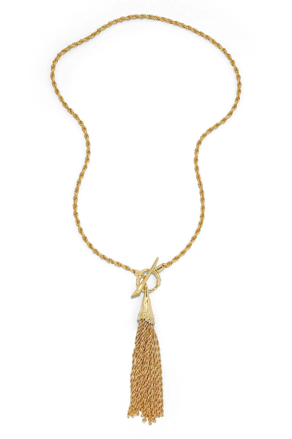 Brut Long Tassel Necklace