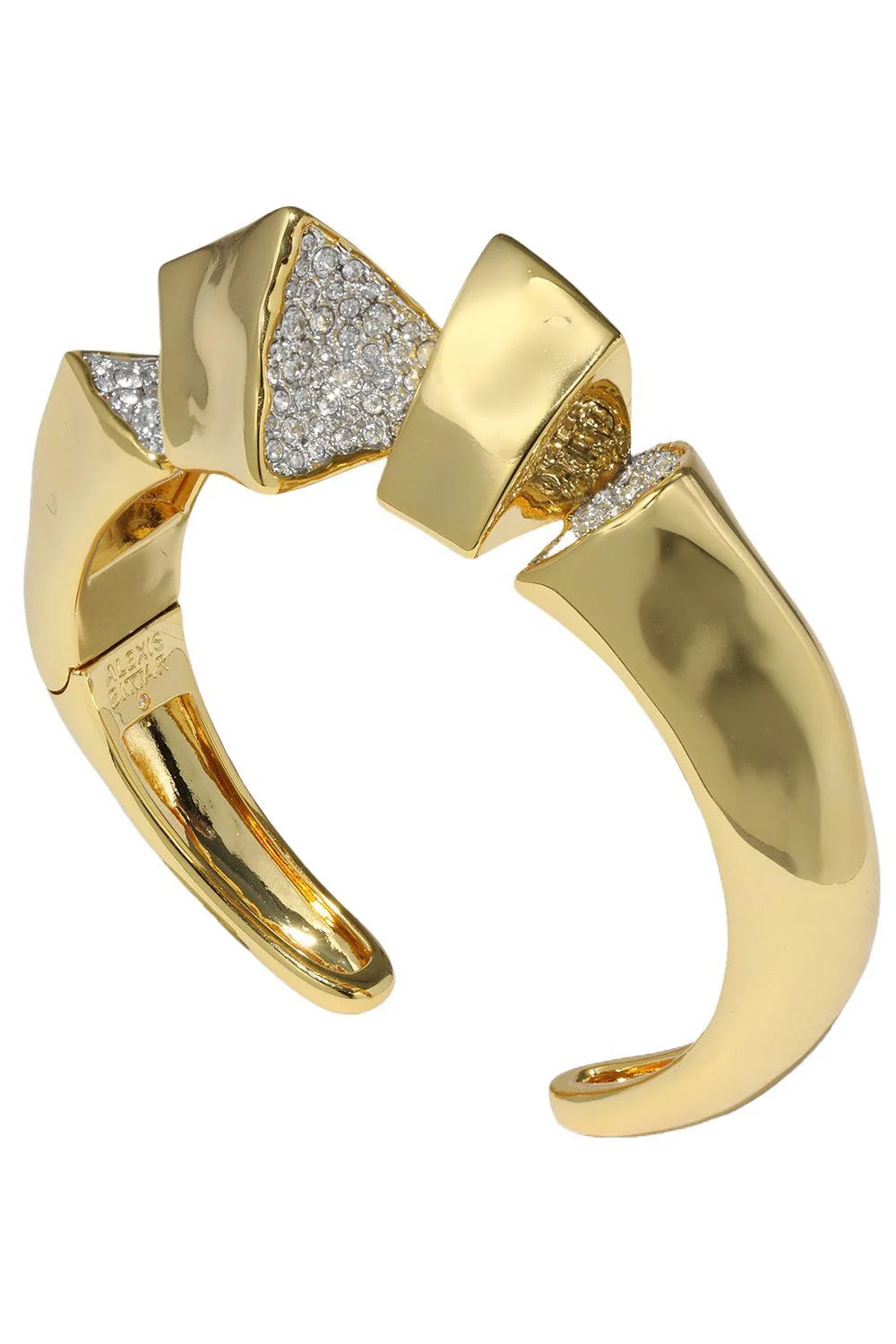 Crystal Peak Solanales Hinge Cuff Bracelet