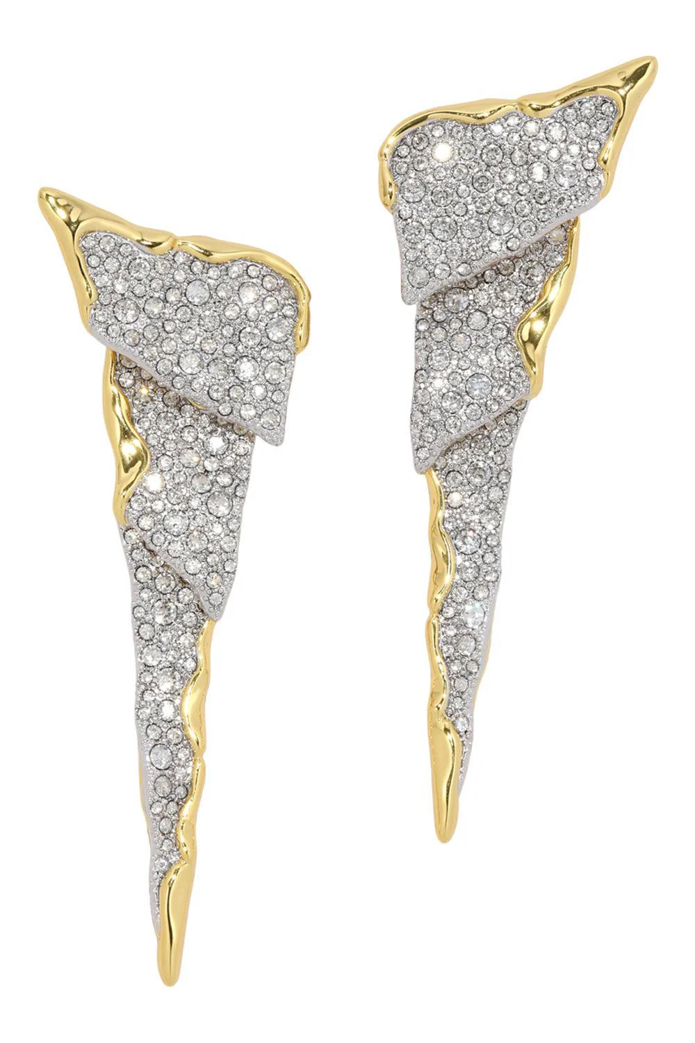 Crystal Solanales Cascade Earrings