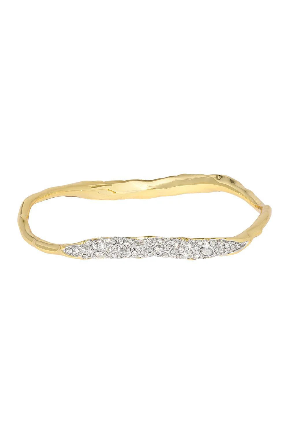 Crystal Solanales Skinny Bangle Bracelet