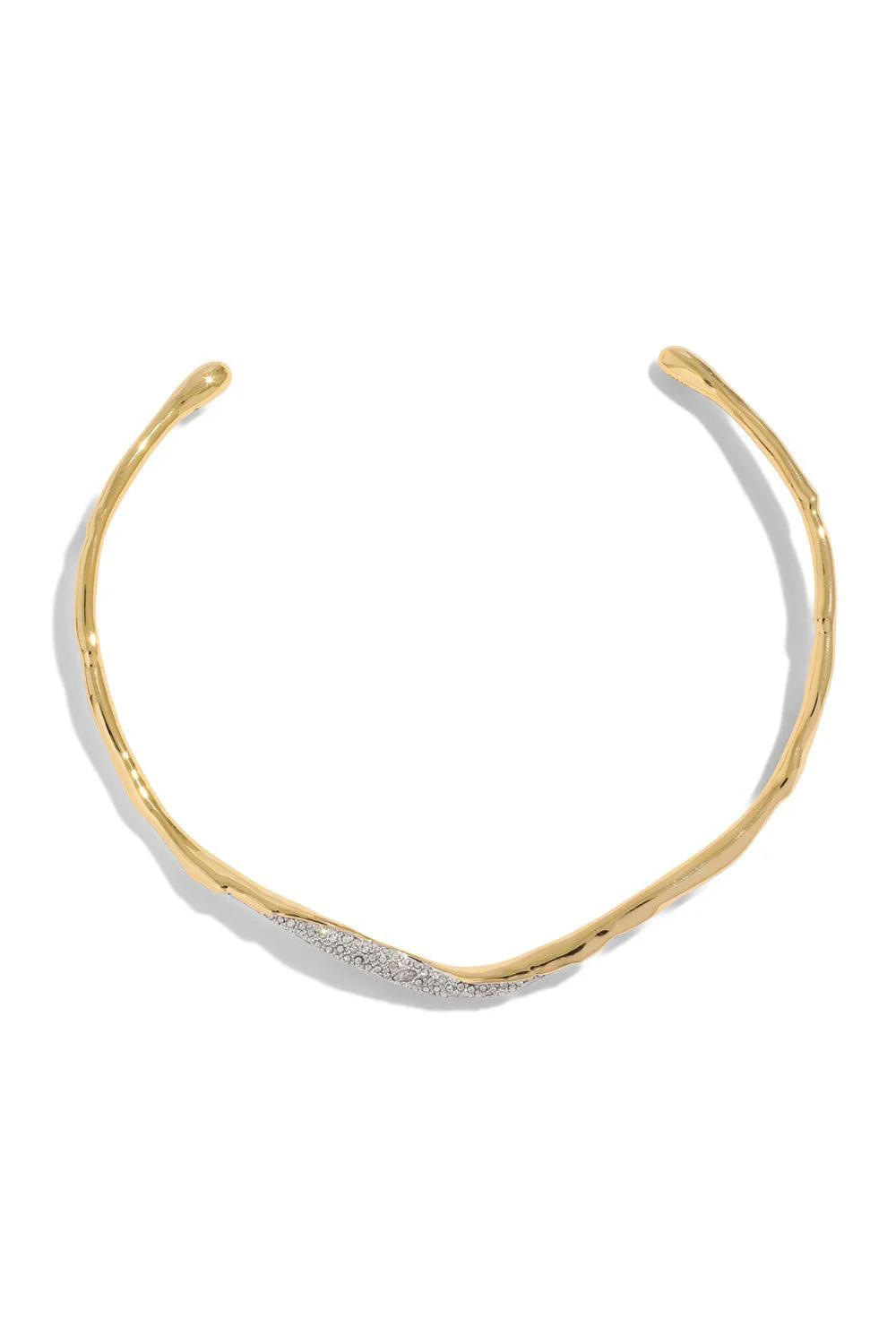 Crystal Solanales Skinny Collar Necklace