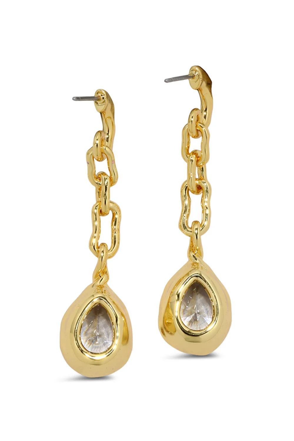 Crystal Solanales Spear Linear Earrings - Image 5
