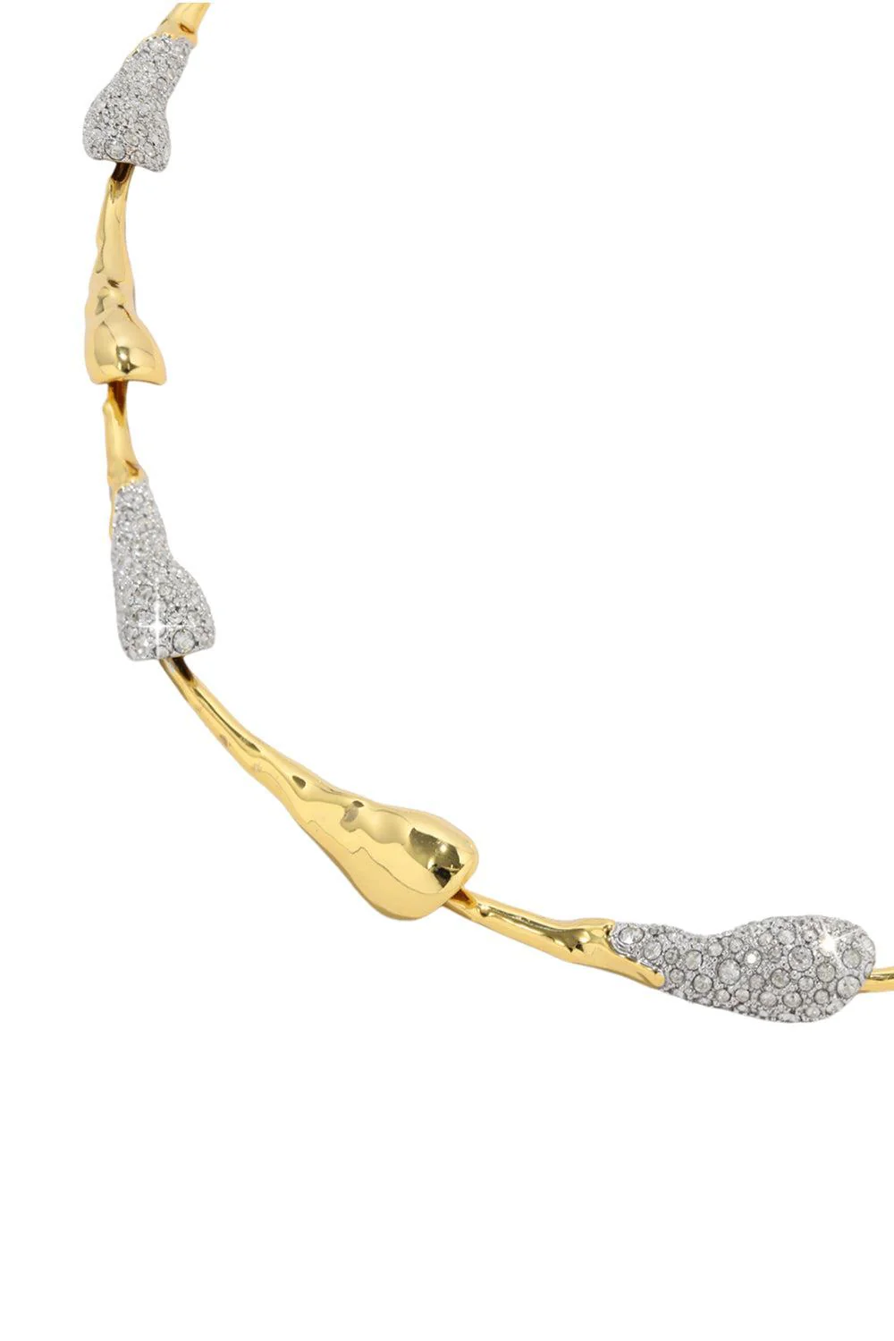 Crystal Teardrop Solanales Riviera Necklace - Image 5