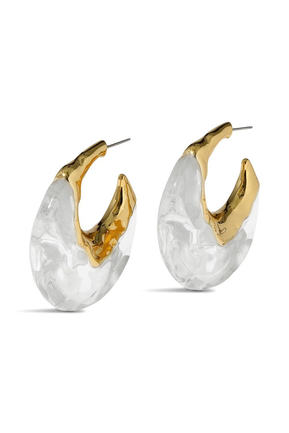 Puffy Hoop Earrings
