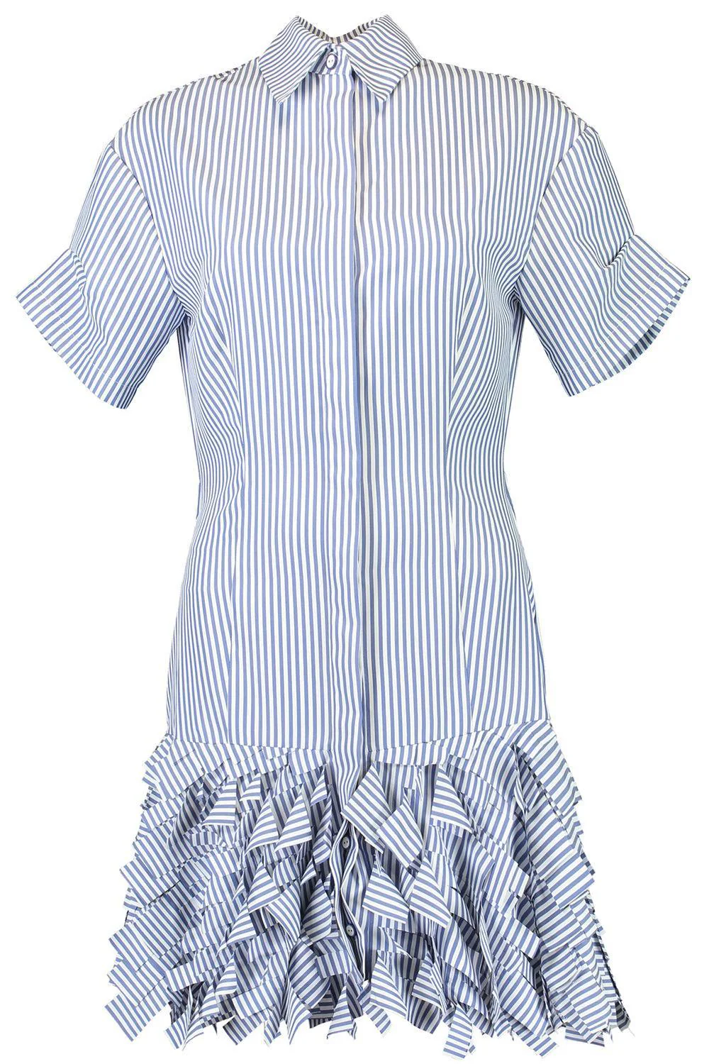 Ema Dress - Blue Stripe