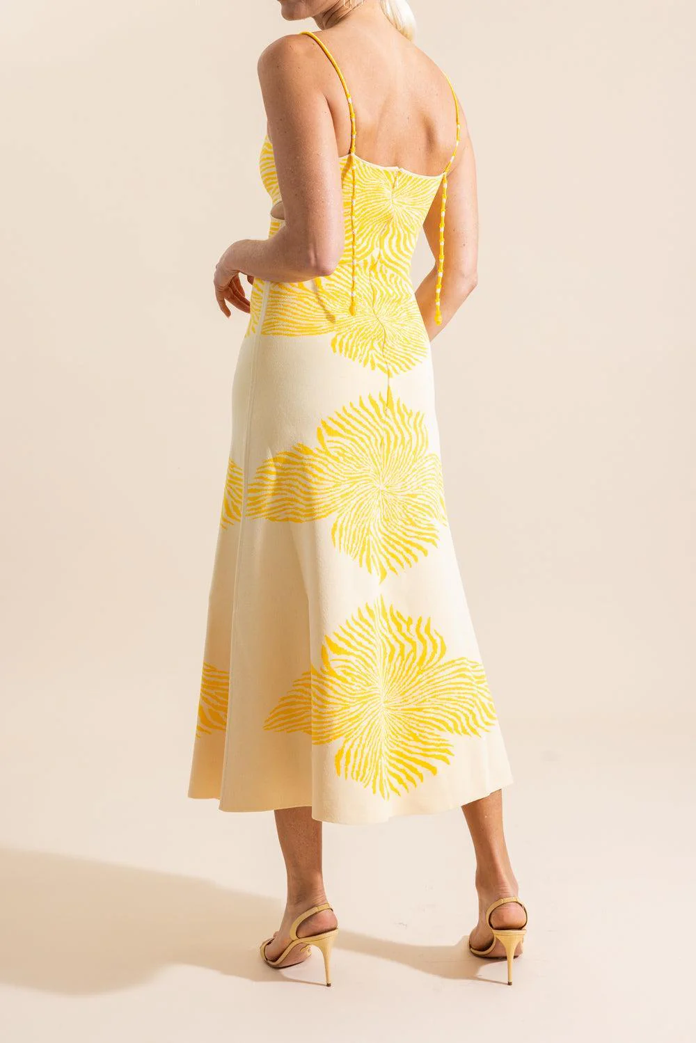 Rayana Dress - Yellow - Image 4