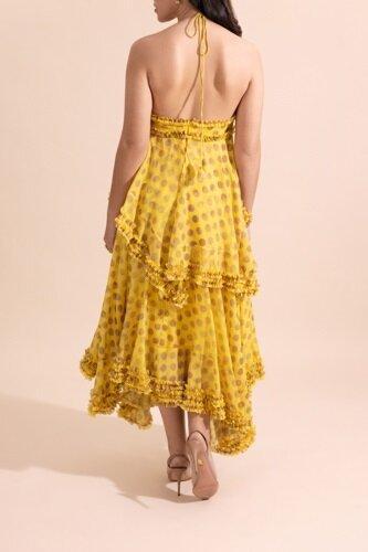 Sidi Dress - Topaz Dot - Image 4