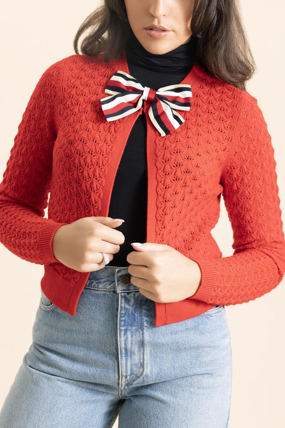 Dollie Open Front Cardigan - Image 3