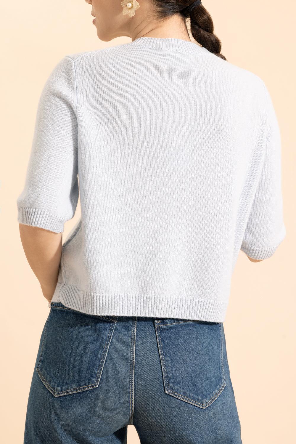 Crewneck Cardigan - Image 4