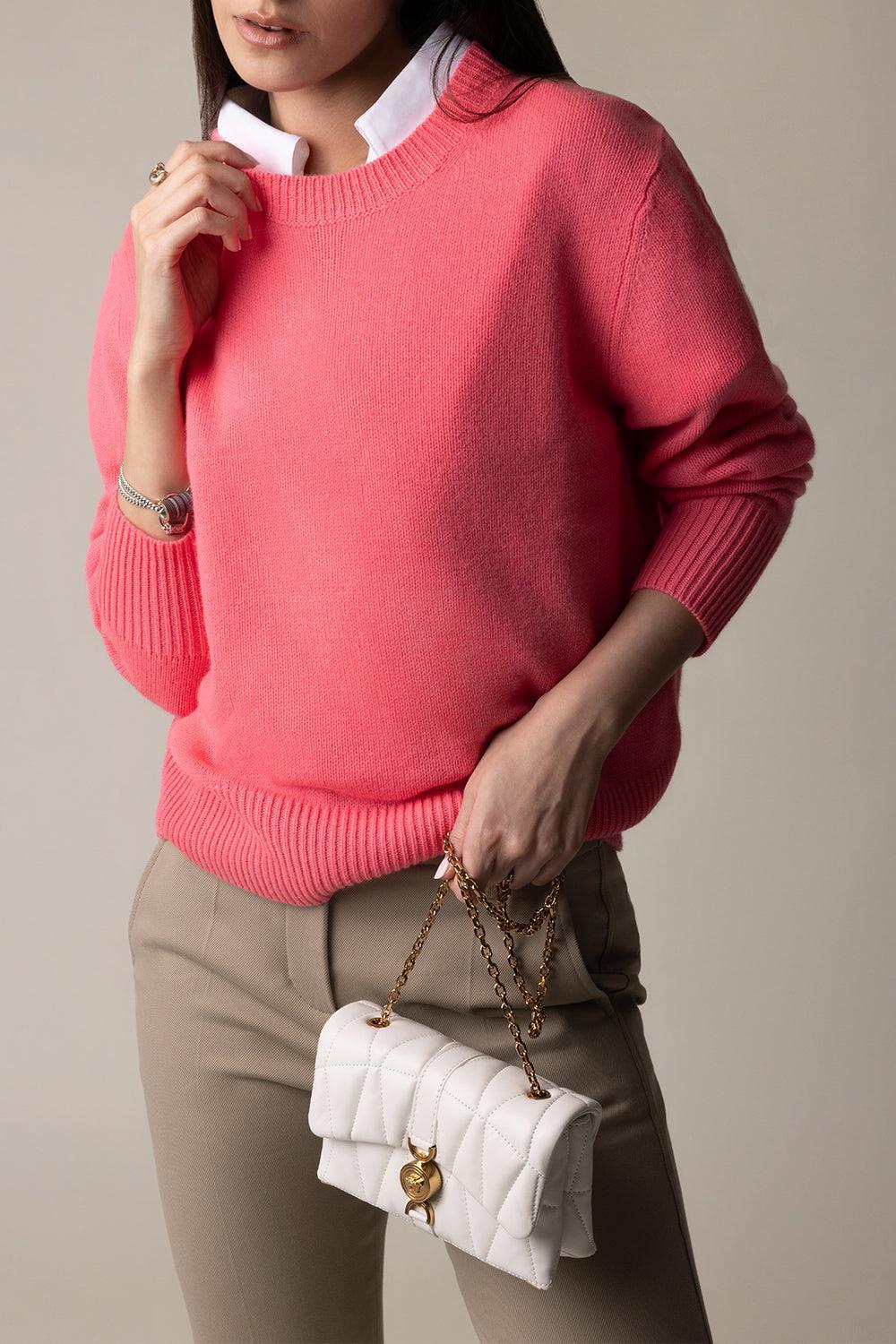 Long Sleeve Sweater - Strawberry - Image 3