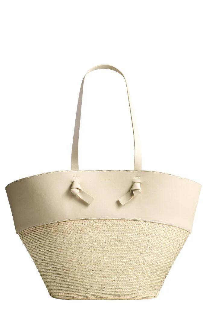 Knot Large Basket Bag - Macadamia