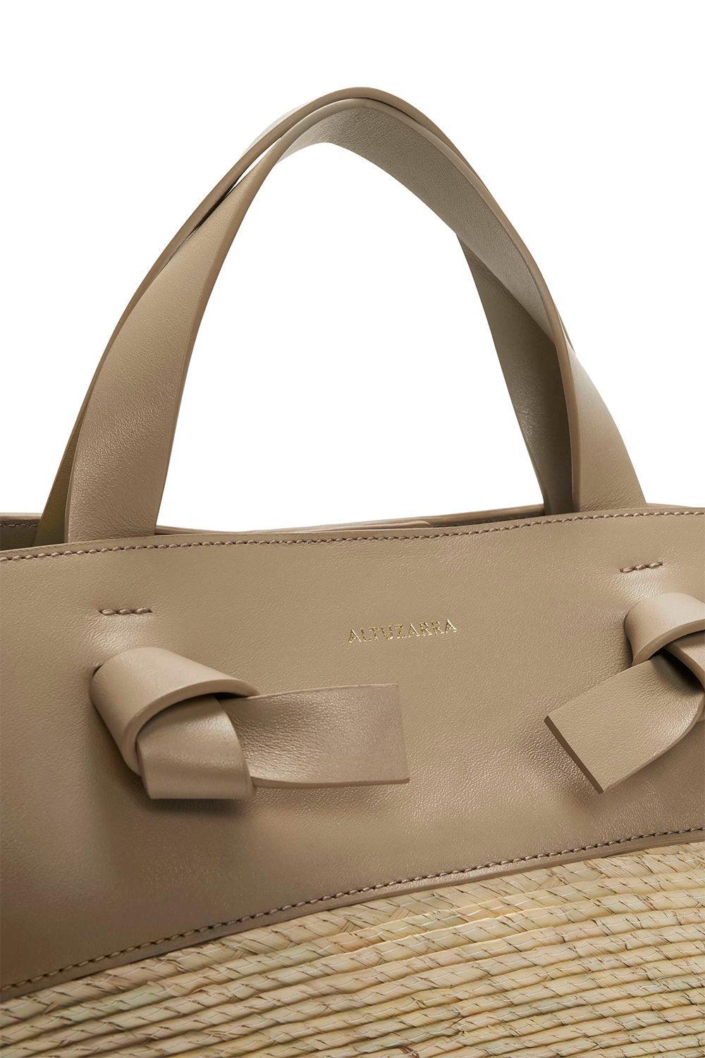 Knot Small Basket Bag - Mouton - Image 6