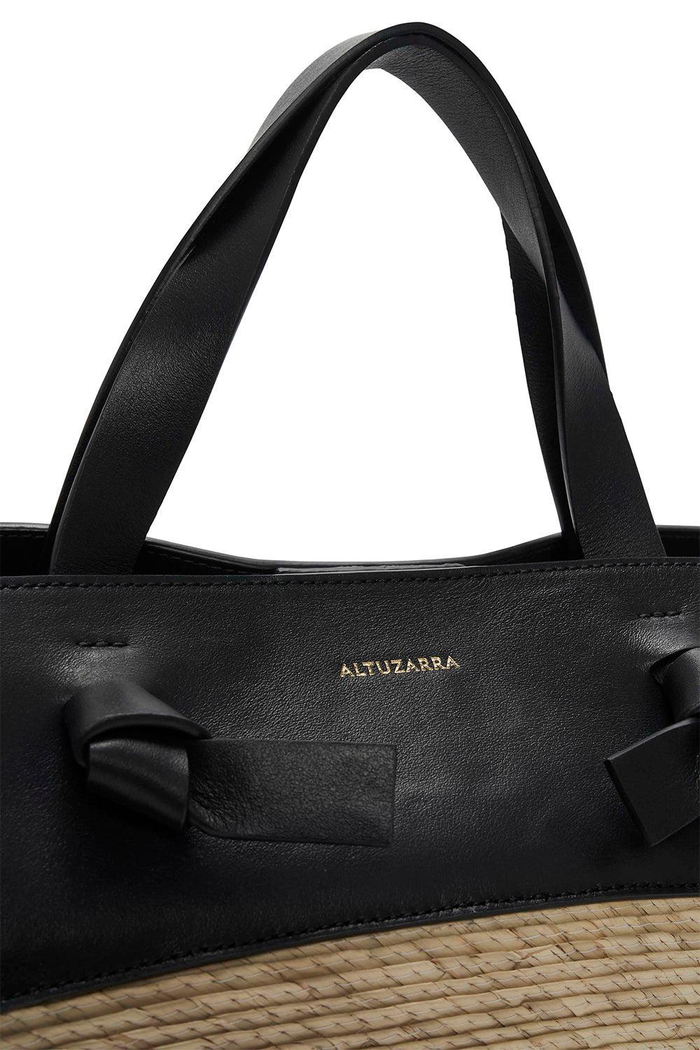 Knot Small Basket - Black - Image 6