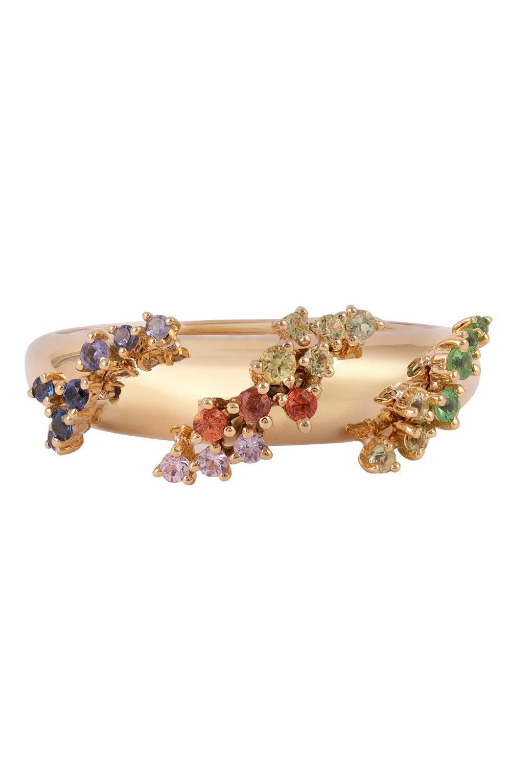 Gem Scatter Rainbow Ring