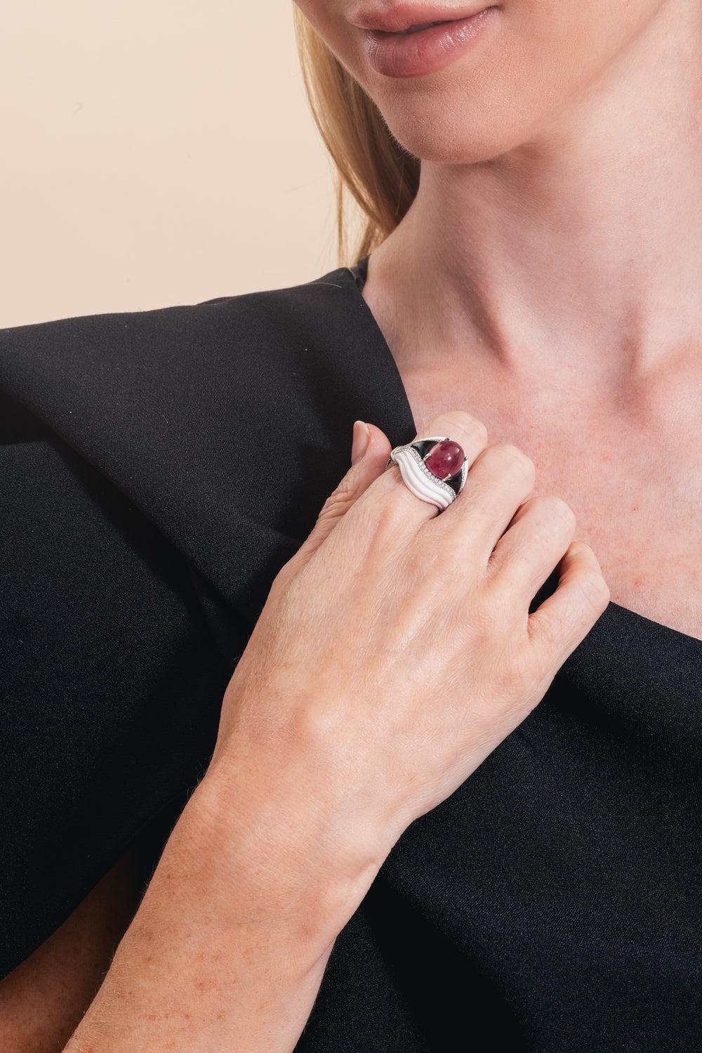 Diamond Ruby Kogolong Ring - Image 3