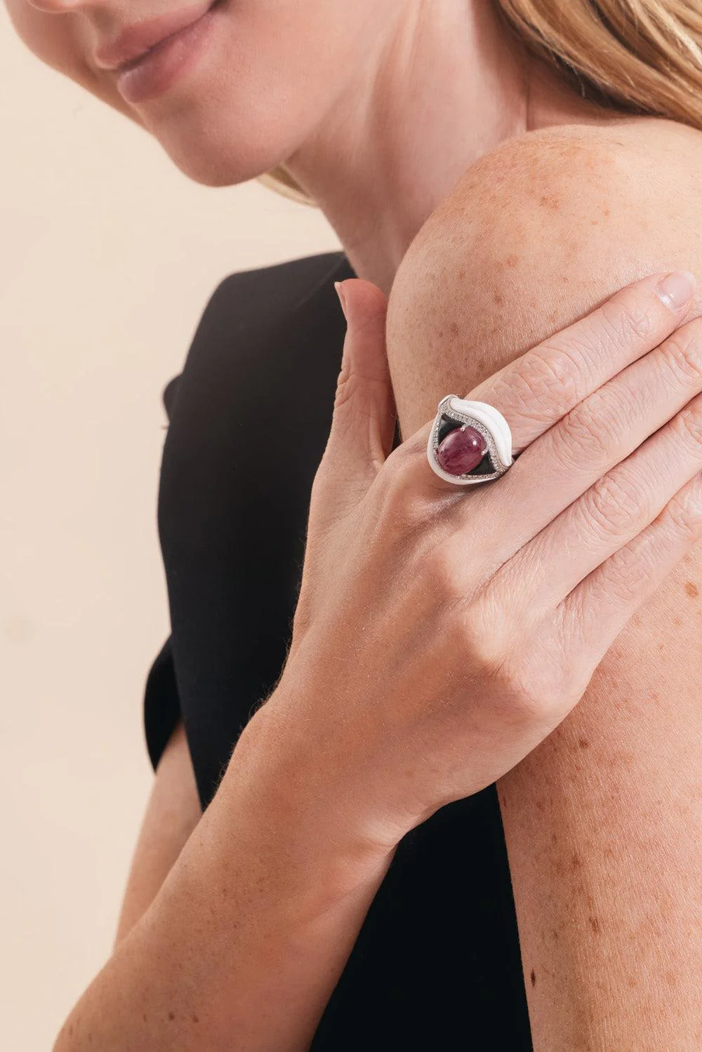 Diamond Ruby Kogolong Ring - Image 4