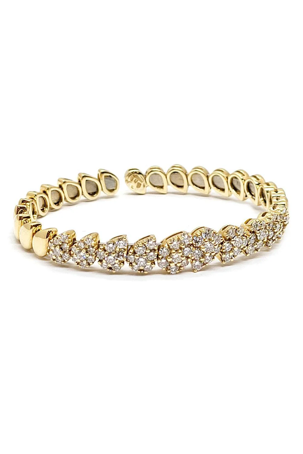 Diamond Tear Drop Bracelet