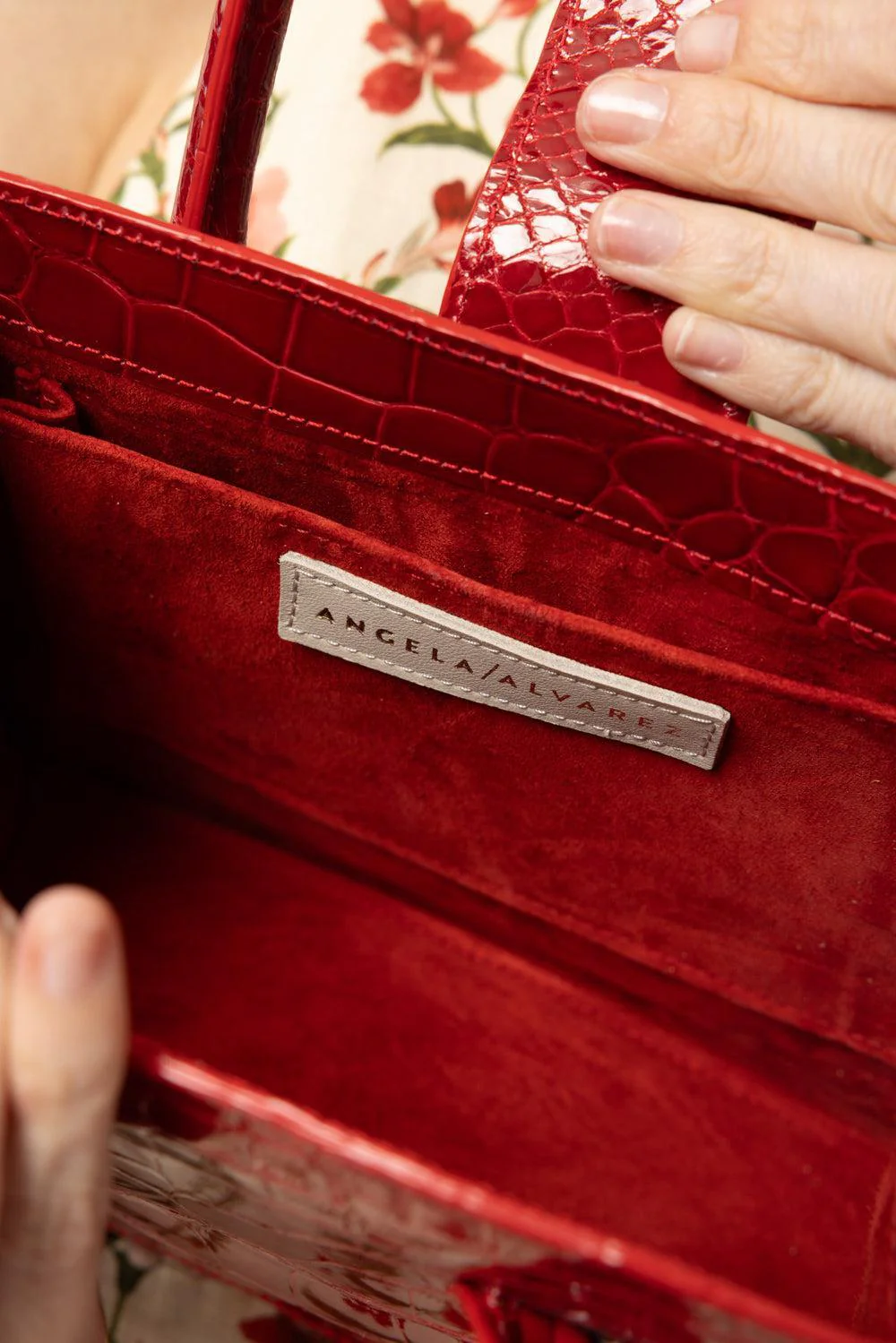 Demi Arco Bag - Fire Red - Image 4