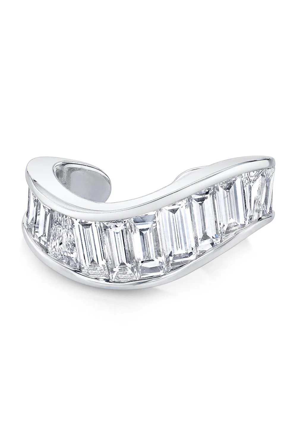 Baguette Wave Ear Cuff