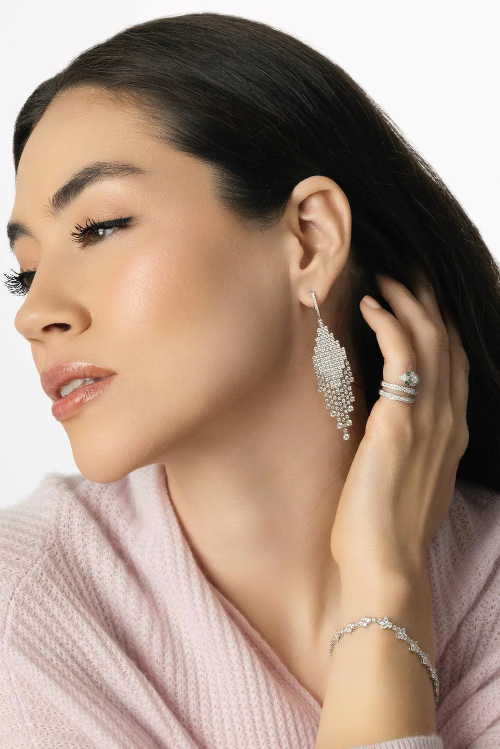 Diamond Edie Earrings - Image 2