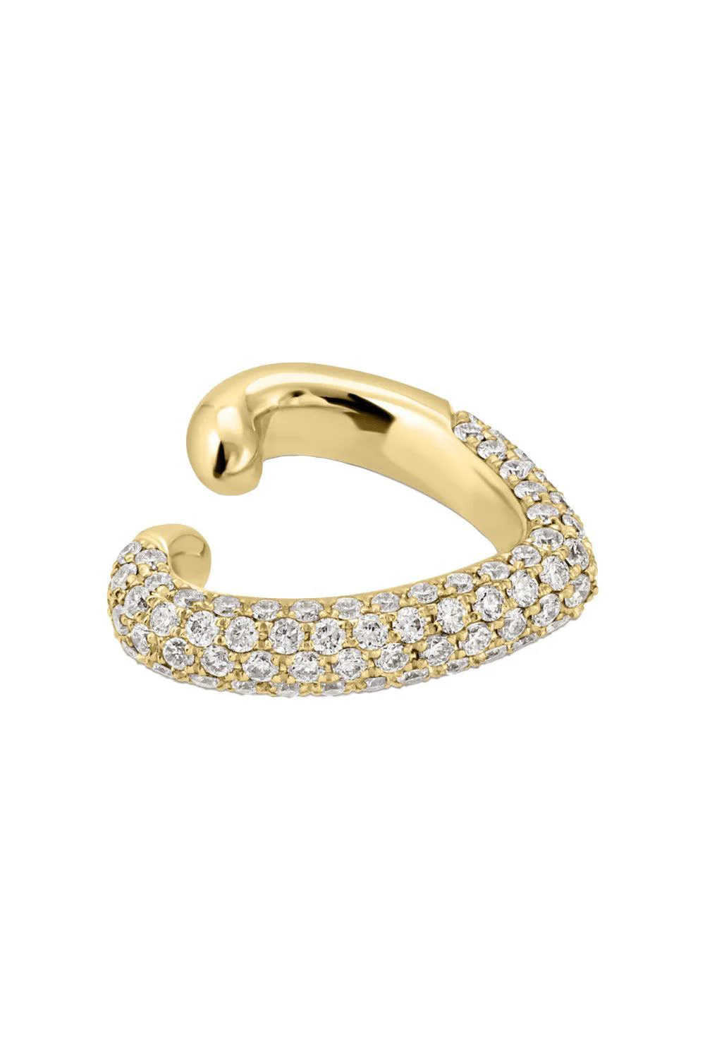 Diamond Heart Ear Cuff - Image 3