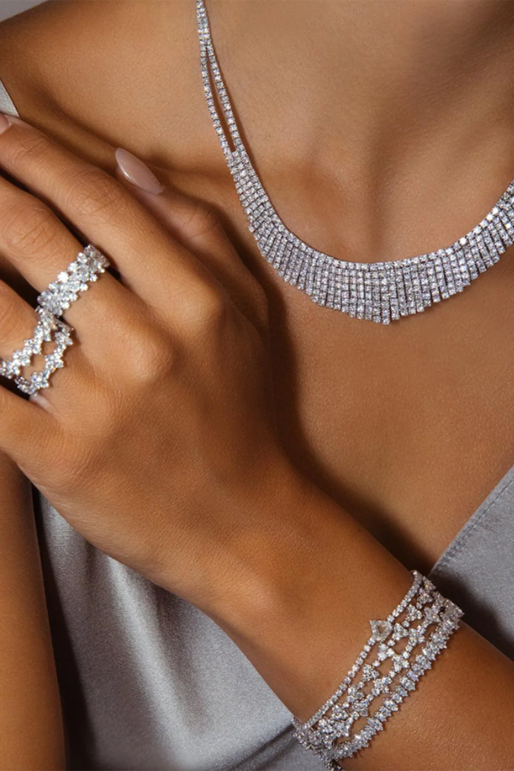 Diamond Selene Necklace - Image 2