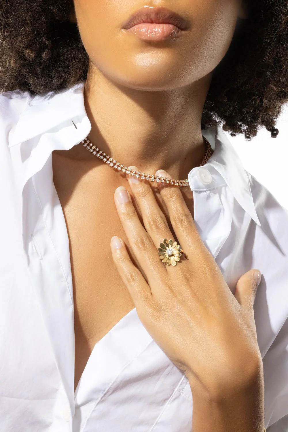 Diamond Shaker Necklace - Image 3