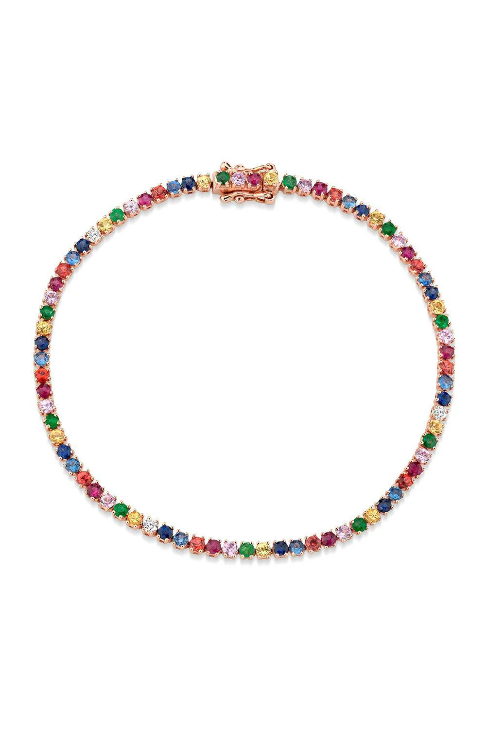 Small Multi-Color Hepburn Bracelet