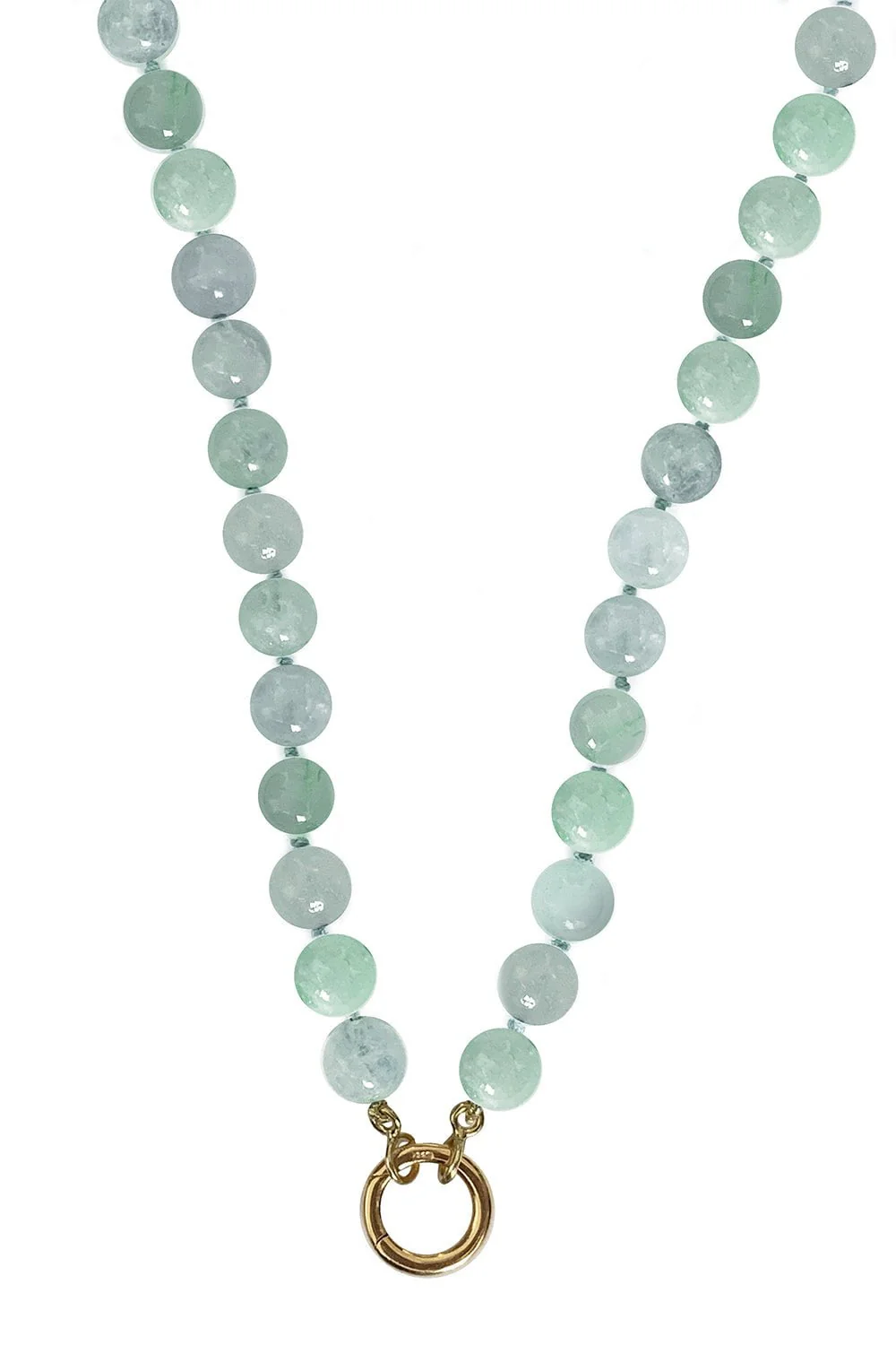 Aquamarine Bead Necklace - Image 5