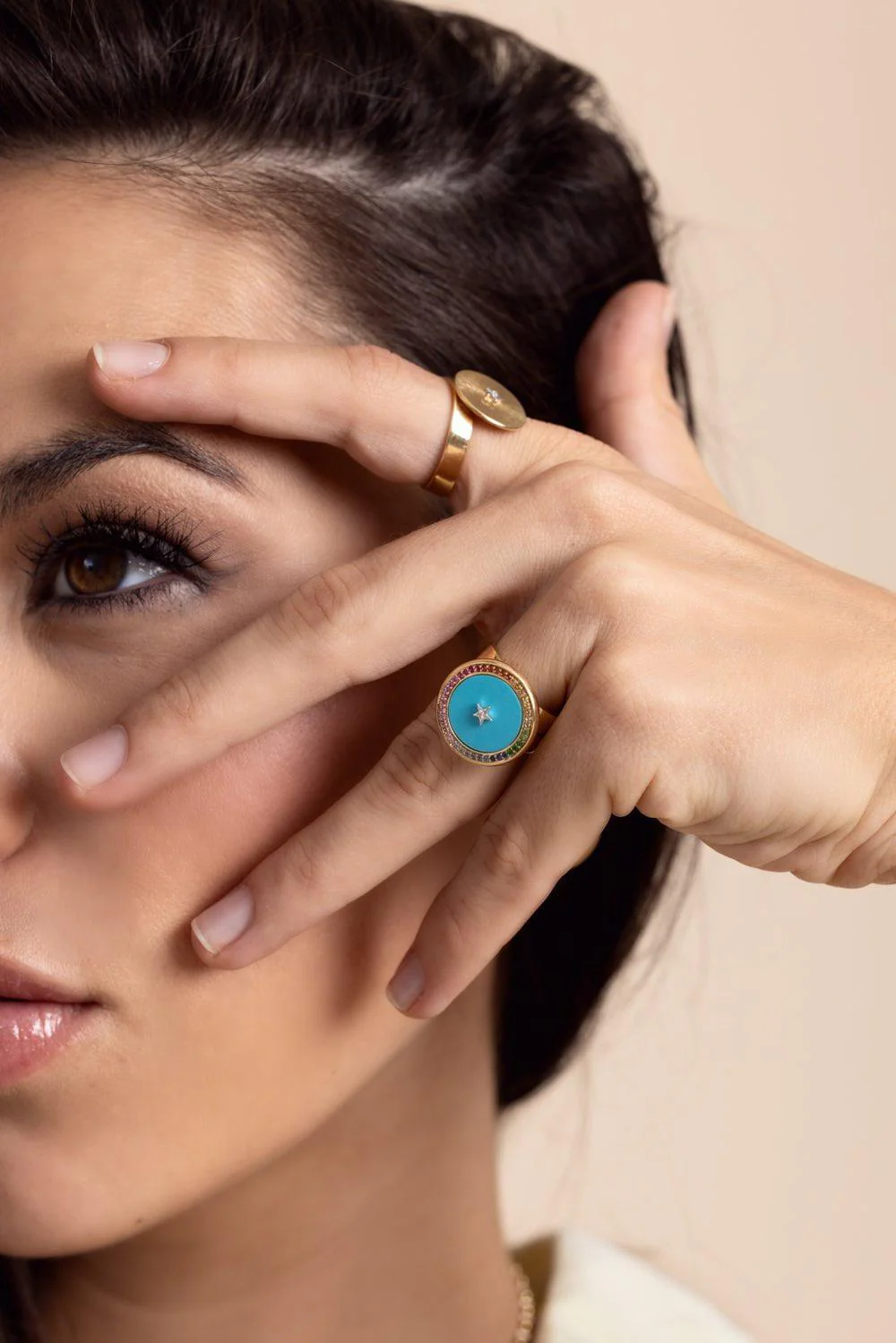 Ora Rainbow Mini Ring - Image 2