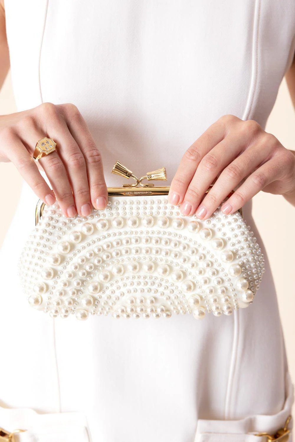 Maud Tassel Clutch - Ivory - Image 3
