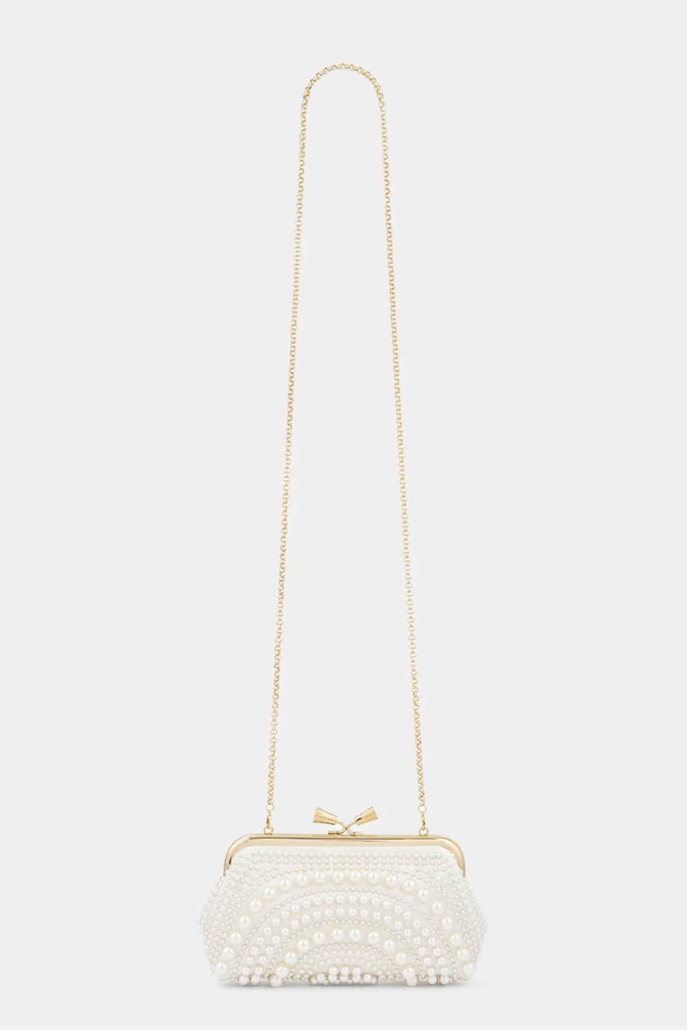Maud Tassel Clutch - Ivory - Image 7