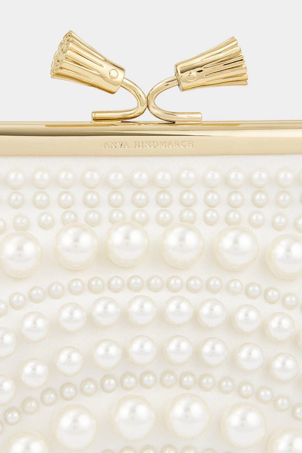 Maud Tassel Clutch - Ivory - Image 8