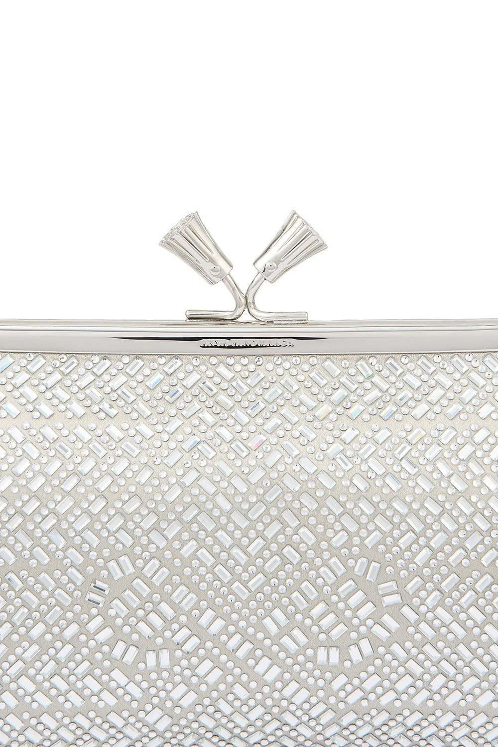 Maud Tassel Clutch - Silver Crystal - Image 6