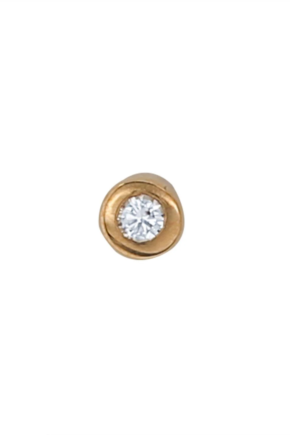 Diamond Round Ear End