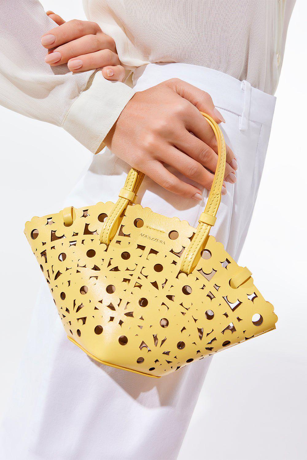 Daisy Mini Tote - Limoncello - Image 2