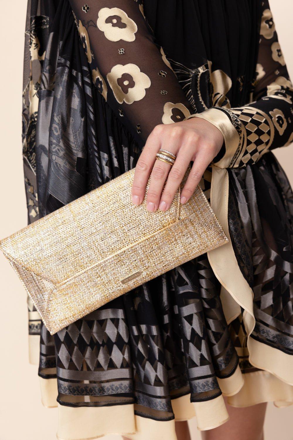 Envelope Clutch - Gold - Image 4