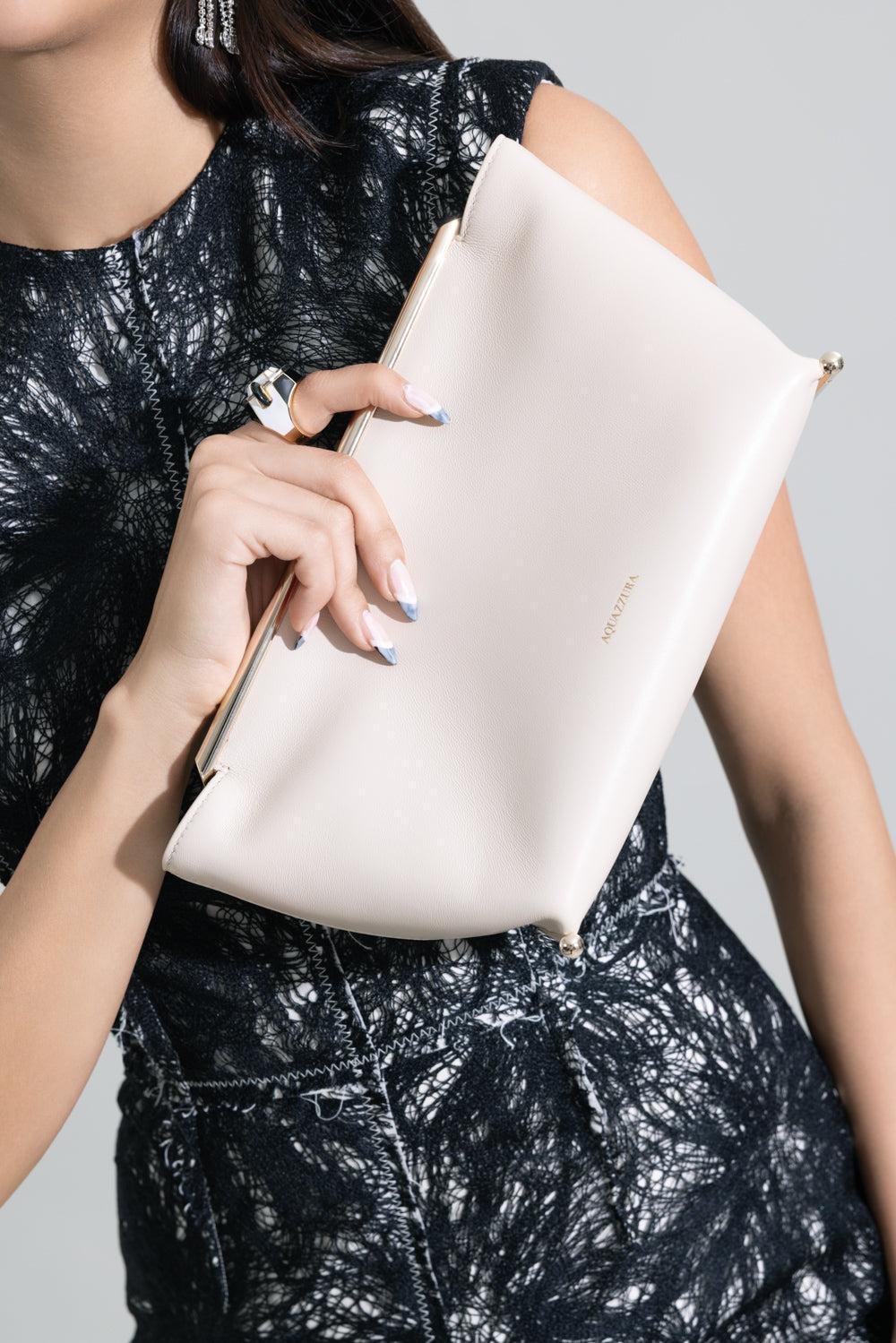 Galerie Clutch - Meringue Light Gold - Image 2