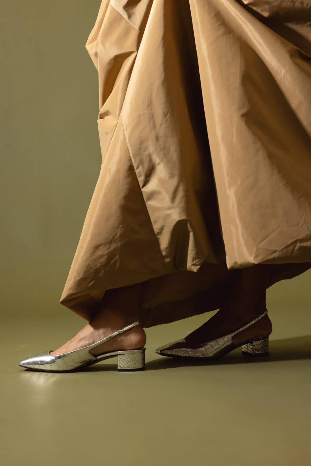 Ginza Slingback Pump 35 - Silver - Image 4
