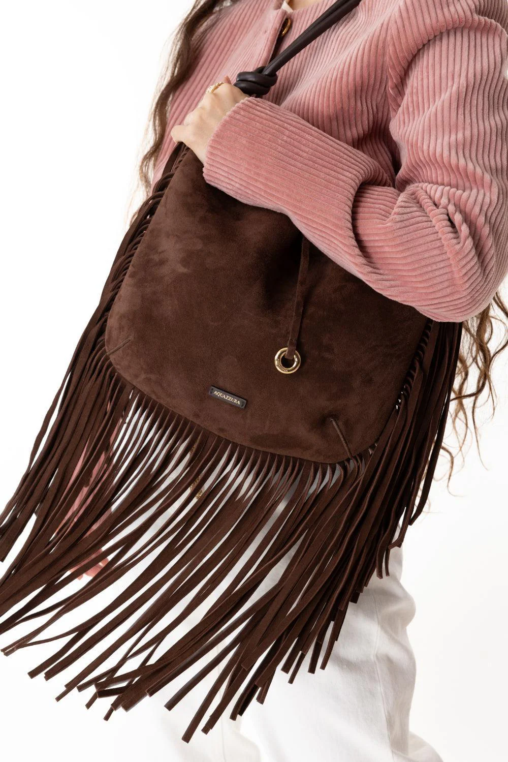GYTANE HOBO BAG - ESPRESSO LIGHT GOLD - Image 2