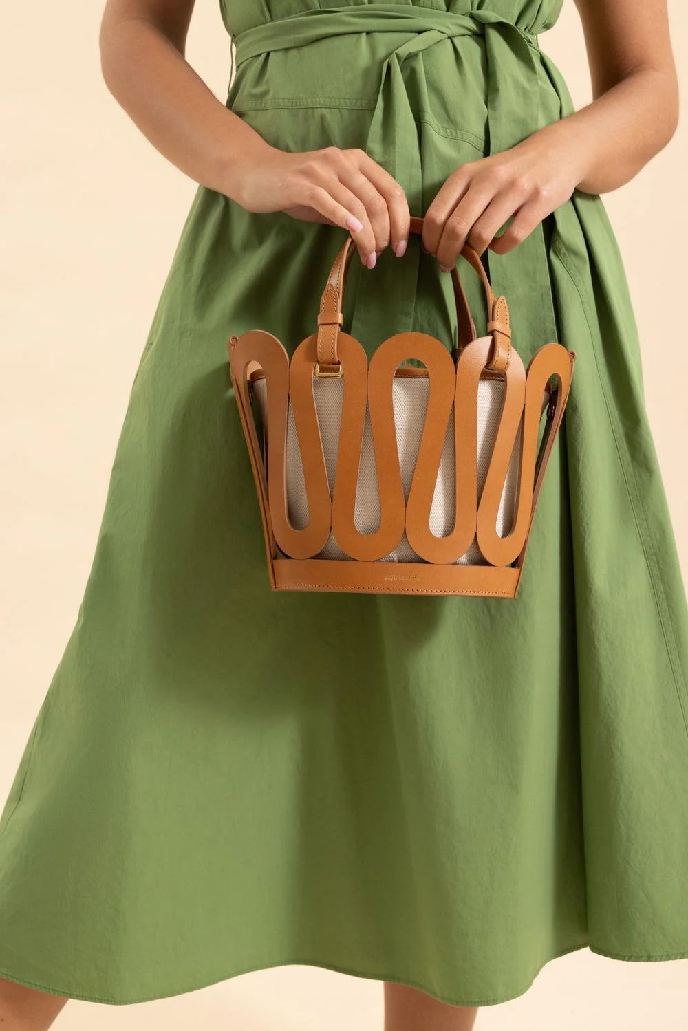 Medium Artistè Tote Bag - Natural Caramel - Image 2