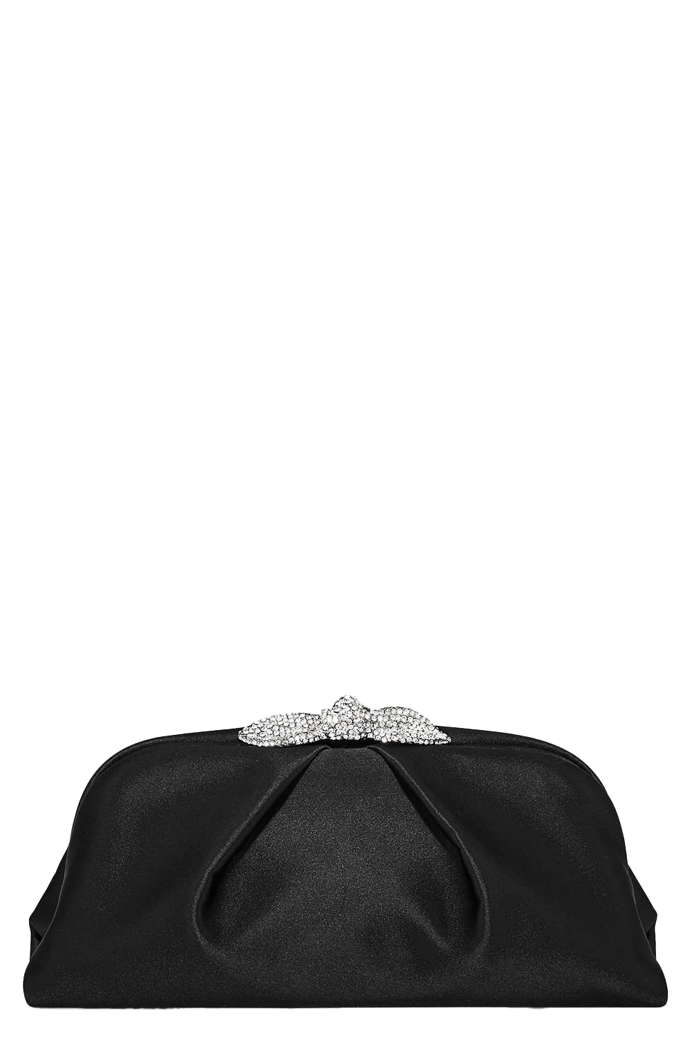 Very Bowtie Crystal Bag - Black Crystal