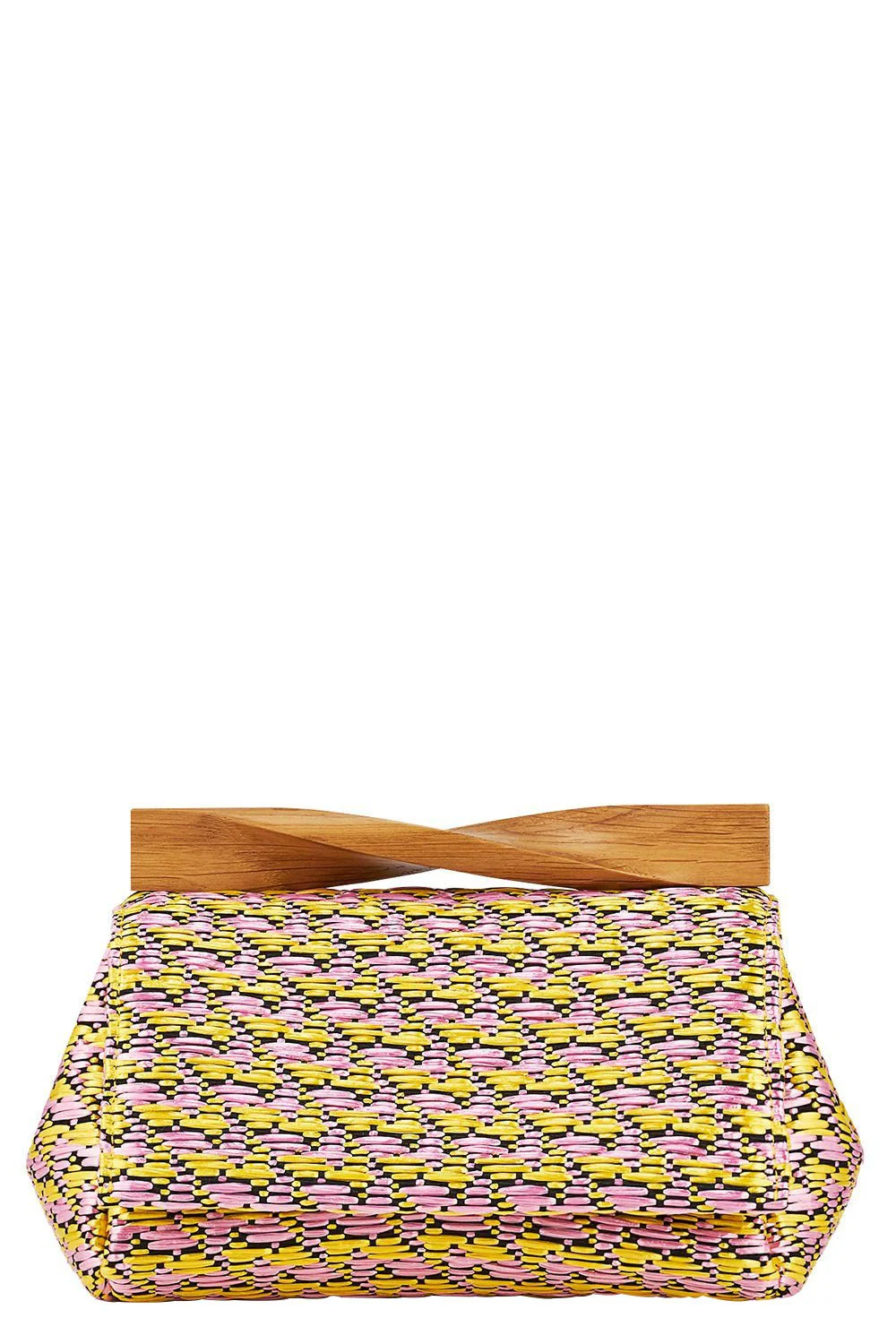 Wooden Twist Clutch