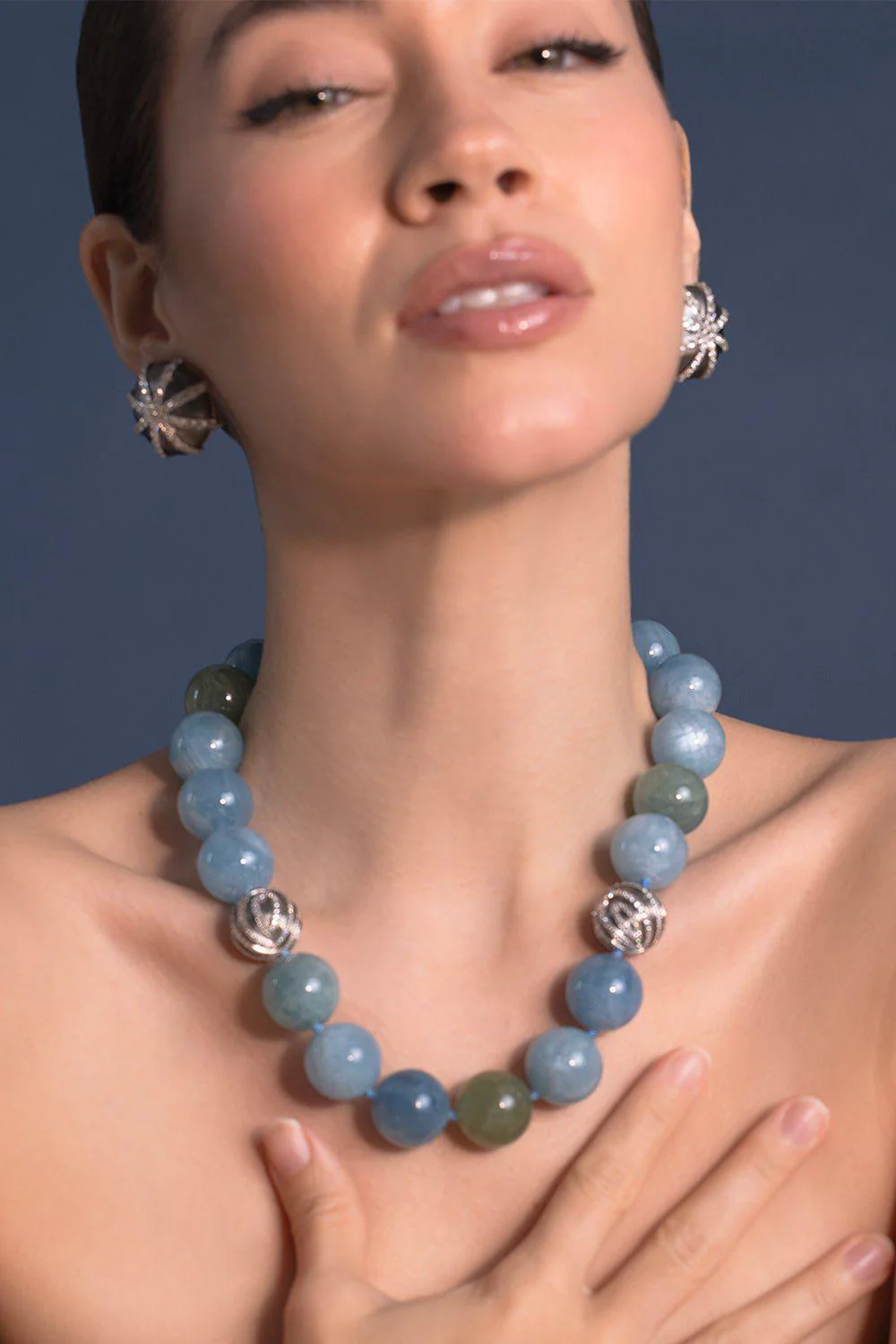 Aquamarine Necklace - Image 4