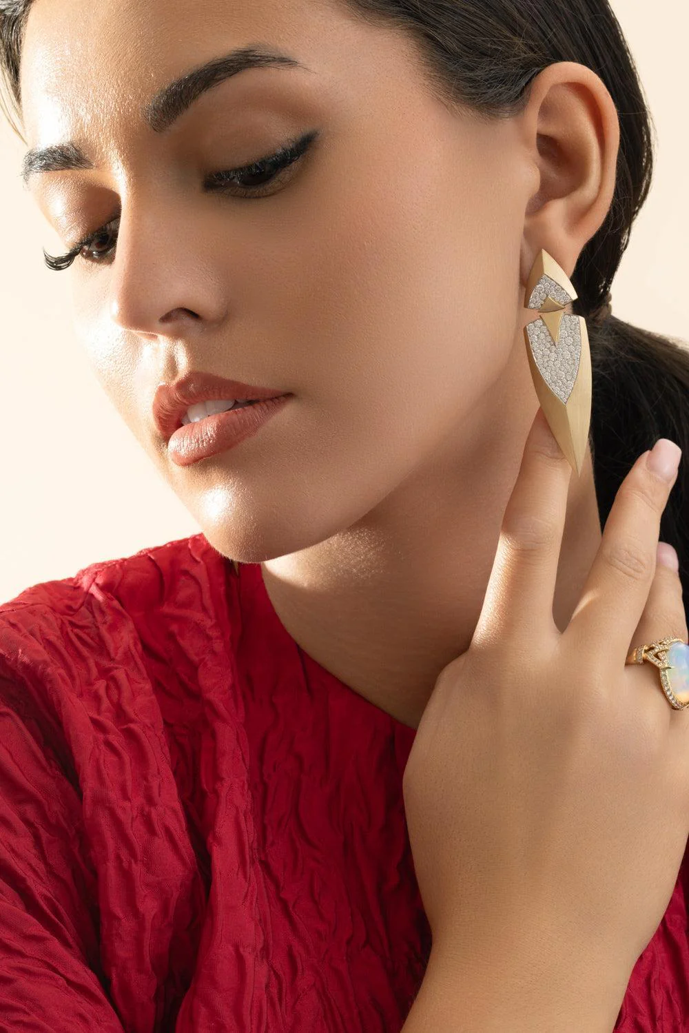 The Masai Spear Earrings - Image 4
