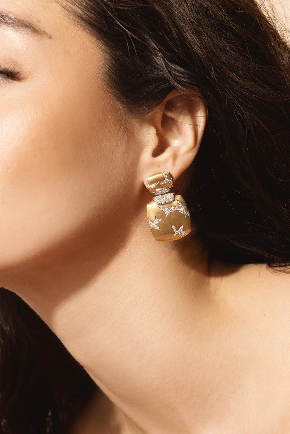 Lightening In A Square Earrings - Image 3
