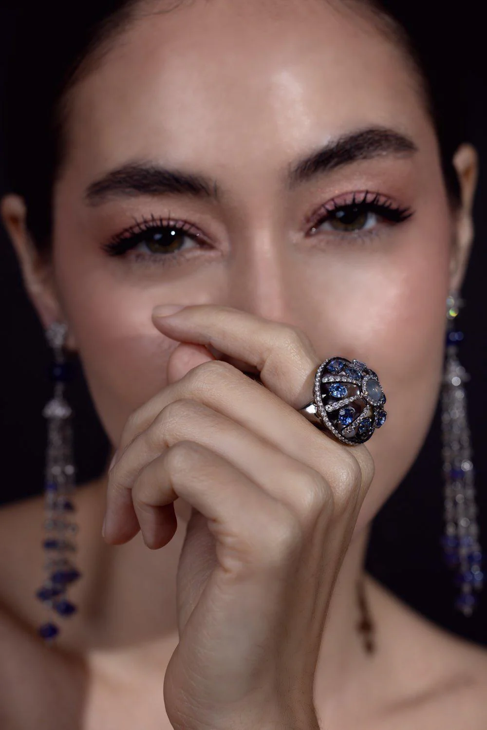Moonstone Sapphire Ring - Image 3